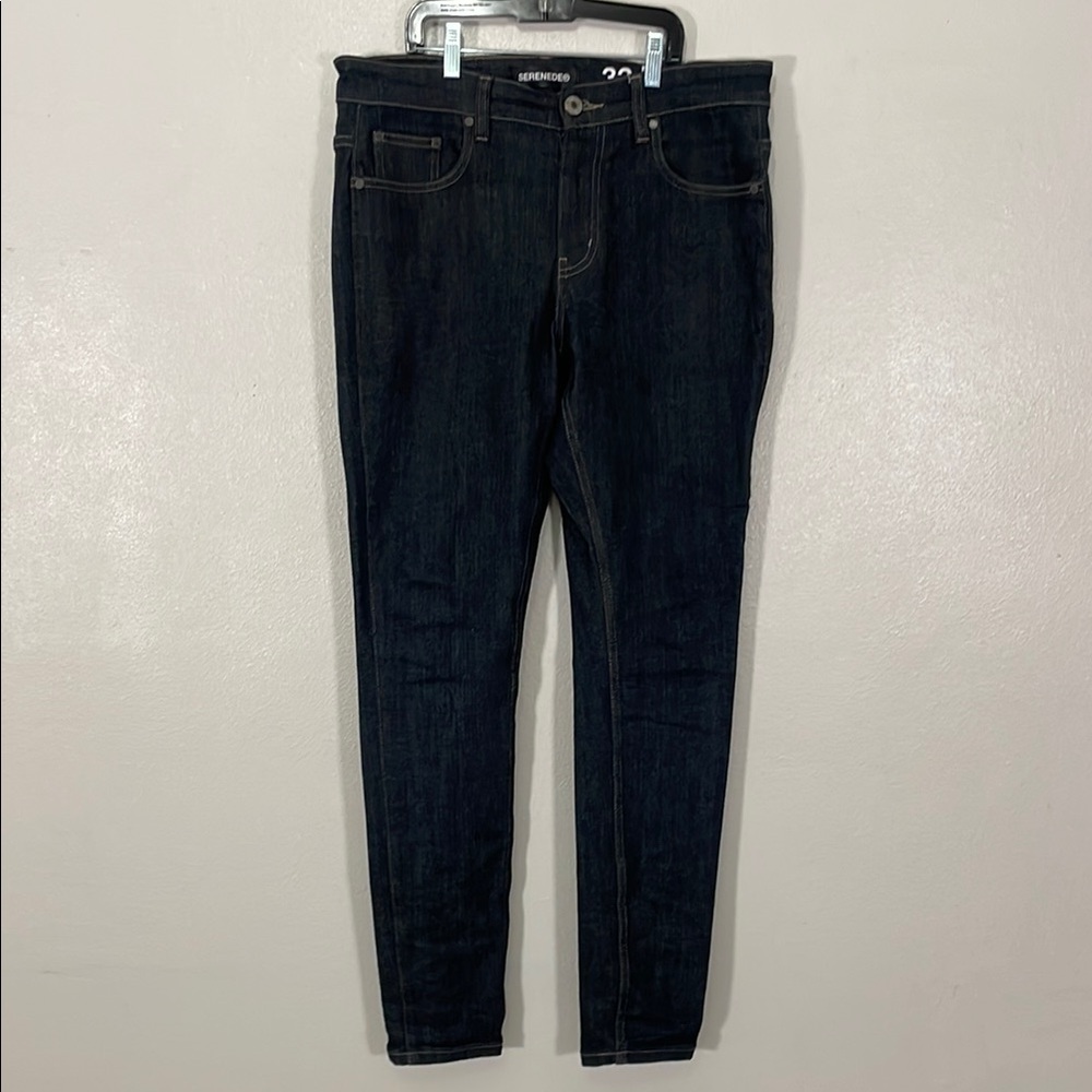 Dark Blue Denim Jeans